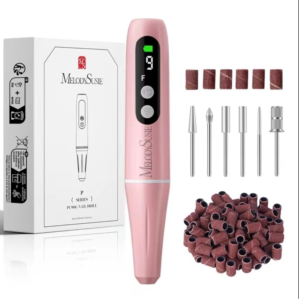 Pink Nail Drill Kit